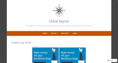 Desktop Screenshot of chloeseytre.com